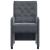 Scaune de dining cu roți 2 pcs Gri închis 58 x 67 x 97 cm GartenMobel Dekor
