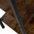 Etajera cu 4 rafturi, metal si MDF, stil industrial, 56x34x138 cm, maro inchis si negru Household NewTrend