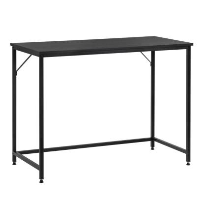 Birou cu blat MDF si cadru metalic, 100x50x76 cm, negru Household NewTrend