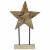 Steaua de Crăciun Maro 30 x 5 x 45 cm Lemn solid de tec GartenMobel Dekor