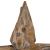 Steaua de Crăciun Maro 60 x 5 x 75 cm Lemn solid de tec GartenMobel Dekor