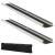 Rampă pentru scaun cu rotile 2 pcs Negru 184,5 x 18,5 x 5 cm GartenMobel Dekor