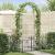 Arc de Grădină Simplu Negru 102 x 50 x 218 cm GartenMobel Dekor