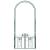 Arc de Grădină Simplu Verde 102 x 50 x 218 cm GartenMobel Dekor