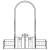 Arc de Grădină Simplu Negru 203 x 50 x 218 cm GartenMobel Dekor