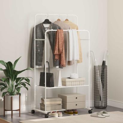 Suport pentru Hârtie Simplu Alb GartenMobel Dekor