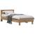Cadru de pat Stejar Artizanal 75 x 190 cm Lemn compozit GartenMobel Dekor