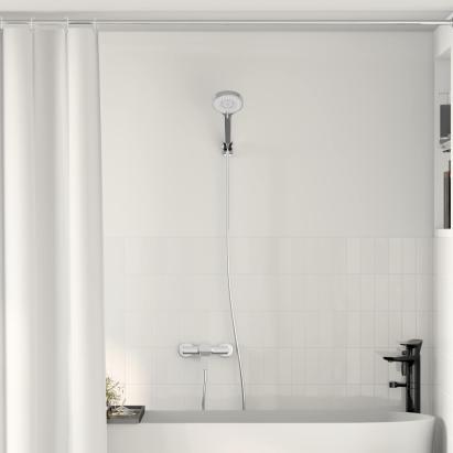 Set de cap de duș Crom G 1 / 2 inci Alamă GartenMobel Dekor