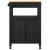 Troler de Bucătărie Simplu Negru 88,5 x 40 x 60 cm GartenMobel Dekor