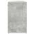 Dulap pentru pantofi Gri beton 77,5 x 30 x 51 cm Lemn compozit GartenMobel Dekor