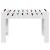 Masă de Foosball Alb 125 x 60,5 x 80 cm Lemn compozit GartenMobel Dekor
