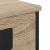 Dulap de noapte 2 pcs Stejar Sonoma 41 x 31 x 51 cm GartenMobel Dekor