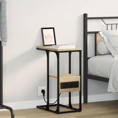 Dulap de noapte Stejar sonoma 41.5 x 26 x 60.5 cm Lemn compozit GartenMobel Dekor