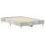 Cadru de pat Gri beton 120 x 190 cm Lemn compozit GartenMobel Dekor