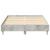 Cadru de pat Gri beton 120 x 190 cm Lemn compozit GartenMobel Dekor
