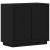 Bufet Stejar Negru 80 x 40 x 75 cm Lemn compozit GartenMobel Dekor