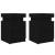 Dulap de noapte cu sertar 2 pcs Stejar Negru 35 x 39 x 55 cm GartenMobel Dekor
