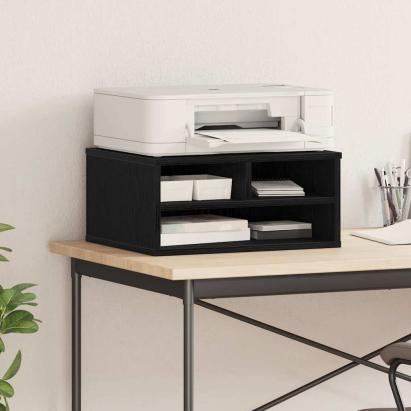 Suport pentru imprimantă Stejar negru 49 x 40 x 22.5 cm GartenMobel Dekor