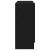 Bufet Stejar Negru 120 x 30,5 x 70 cm Lemn compozit GartenMobel Dekor