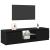 Cabinet TV Stejar Negru 140 x 38,5 x 36 cm Lemn compozit GartenMobel Dekor