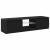 Cabinet TV Stejar Negru 140 x 38,5 x 36 cm Lemn compozit GartenMobel Dekor