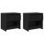 Dulap de noapte cu sertar 2 pcs Stejar Negru 40 x 30 x 39 cm GartenMobel Dekor