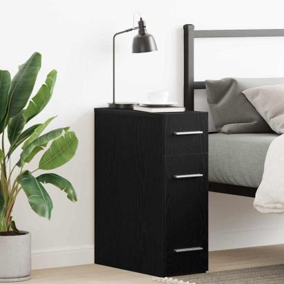 Dulap de farmacie Stejar negru 20 x 45.5 x 60 cm Lemn compozit GartenMobel Dekor