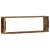 Raft de Perete 4 pcs Lemn vechi 80 x 15 x 26 cm Lemn compozit GartenMobel Dekor