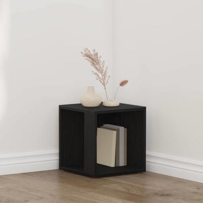 Rafturi de colț Stejar Negru 33 x 33 x 34,5 cm Lemn compozit GartenMobel Dekor