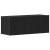 Cabinet TV 2 pcs Stejar Negru 80 x 30 x 30 cm Lemn compozit GartenMobel Dekor