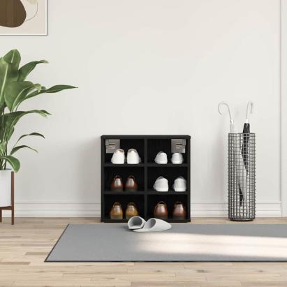 Dulap pentru pantofi cu raft Stejar Negru 52 x 30 x 50,5 cm GartenMobel Dekor