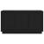 Bufet Stejar Negru 102 x 35 x 55 cm Lemn compozit GartenMobel Dekor