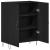 Bufet Stejar Negru 69,5 x 34 x 90 cm Lemn compozit GartenMobel Dekor