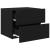Dulap de noapte Stejar Negru 50 x 39 x 41 cm Lemn compozit GartenMobel Dekor