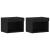 Set comodă TV 2 pcs Stejar Negru 40 x 30 x 30 cm Lemn compozit GartenMobel Dekor