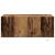 Dulap TV de perete Lemn Vechi 80 x 35 x 31 cm Lemn compozit GartenMobel Dekor