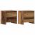 Dulap de noapte cu sertar 2 pcs Lemn vechi 45 x 34 x 44,5 cm GartenMobel Dekor