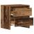 Dulap de noapte cu sertar 2 pcs Lemn vechi 45 x 34 x 44,5 cm GartenMobel Dekor