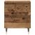 Dulap de noapte 2 pcs Lemn vechi 40 x 35 x 50 cm Lemn compozit GartenMobel Dekor
