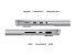MacBook Pro 14.2"/Apple M4 Pro (CPU 12-core, GPU 16-core, Neural Engine16-core)/24GB/512GB - Silver - INT KB NewTechnology Media