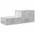 Dulap de depozitare 2 pcs Gri din beton 118 x 41 x 40 cm GartenMobel Dekor
