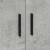 Dulap de depozitare 2 pcs Gri din beton 118 x 41 x 40 cm GartenMobel Dekor