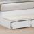 Sertare pentru pat Alb 100 x 36,5 x 16,5 cm Lemn compozit GartenMobel Dekor