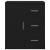 Bufet cu sertar Stejar Negru 60 x 31 x 70 cm Lemn compozit GartenMobel Dekor