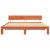 Cadru de pat Maroniu cerat 180 x 200 cm Lemn de pin masiv GartenMobel Dekor