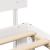Cadru de pat cu headboard Alb 90 x 200 cm Lemn de pin masiv GartenMobel Dekor