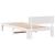 Cadru de pat cu headboard Alb 90 x 200 cm Lemn de pin masiv GartenMobel Dekor