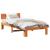 Cadru de pat Maroniu cerat 90 x 200 cm Lemn de pin masiv GartenMobel Dekor