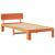 Cadru de pat Maroniu cerat 90 x 200 cm Lemn de pin masiv GartenMobel Dekor