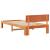 Cadru de pat Maroniu cerat 90 x 200 cm Lemn de pin masiv GartenMobel Dekor